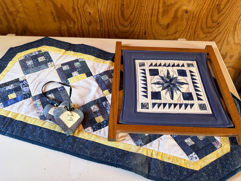 Quilted Table Runner, Wall Hanging