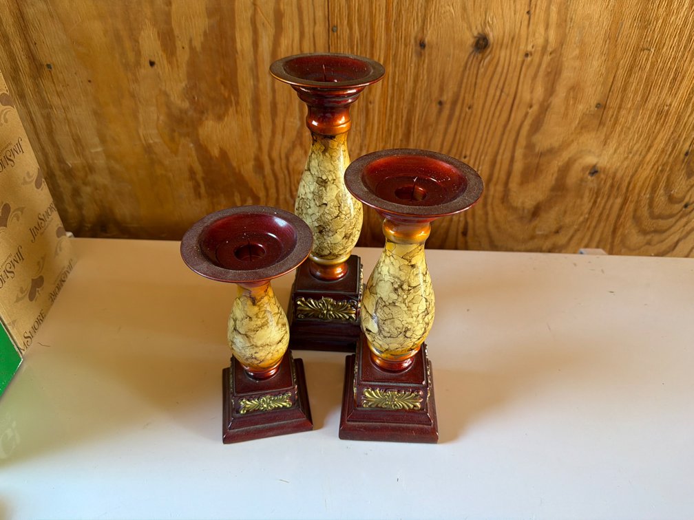 Set of 3 Candle Sticks