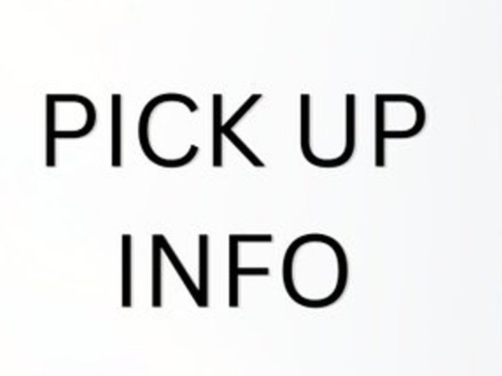 Pick Up Information