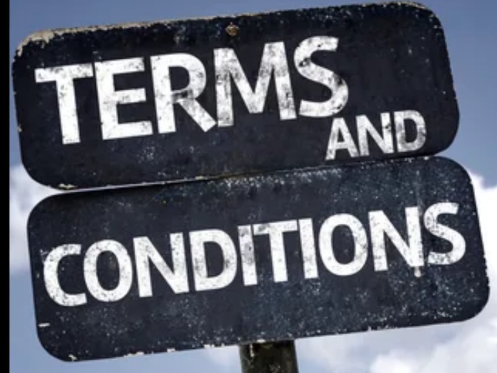 Terms and Conditions