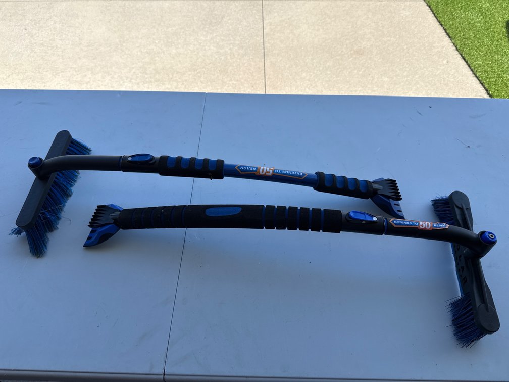 50” Reach Ice Chisel/Scraper