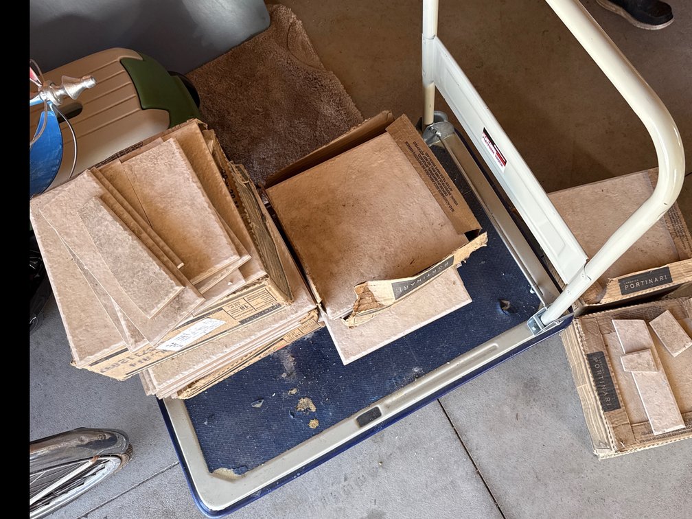 Ceramic Tile-Cart Not Included