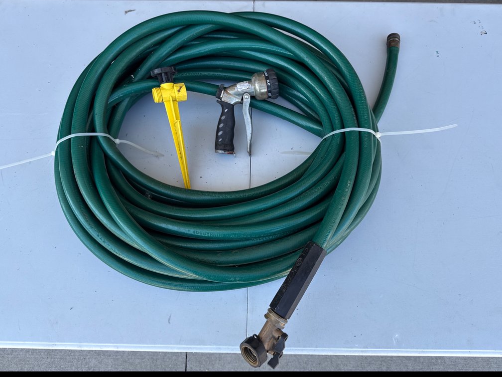 Hose with Sprinkler & Nozzle