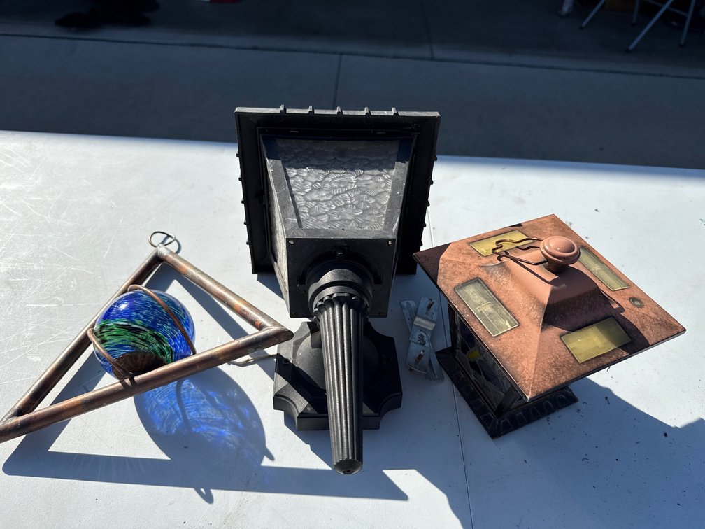 Porch Light, Solar Light & Hanging Decoration