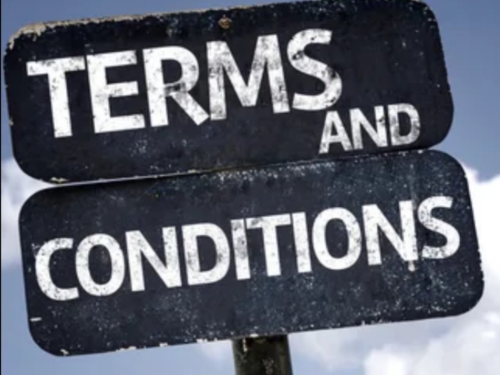 Terms and Conditions