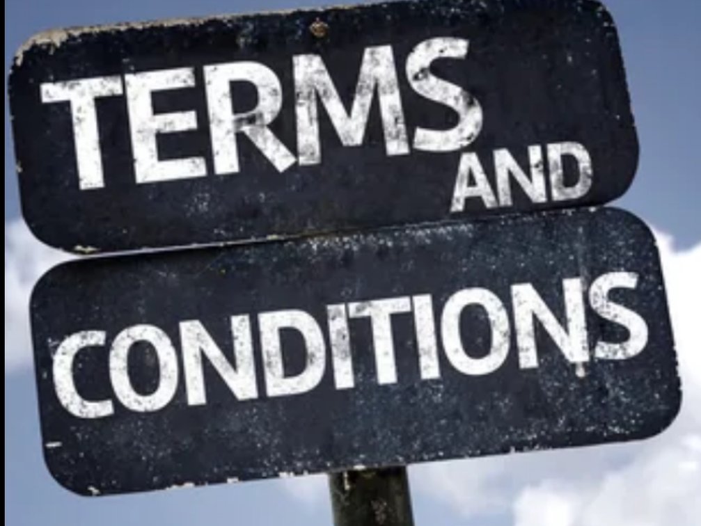 Terms and Conditions