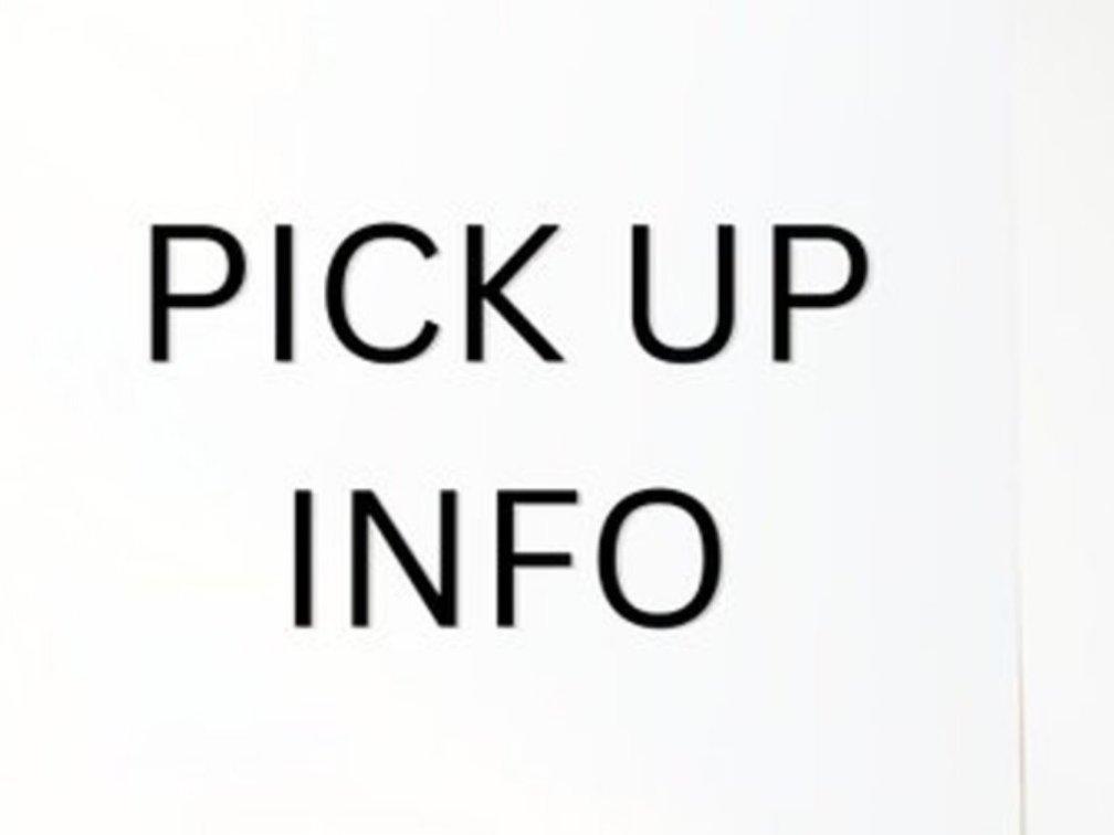 Pick Up Information