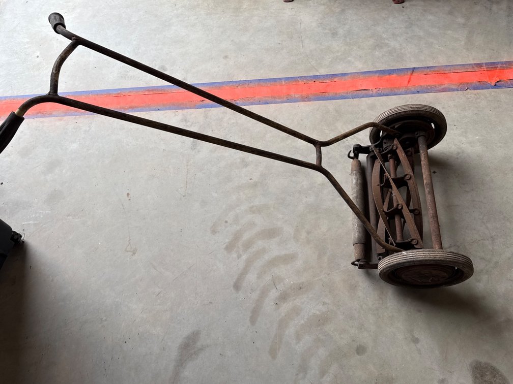 Vintage Push Mower