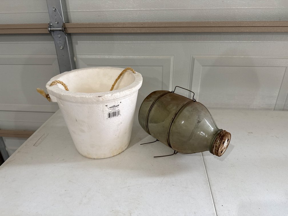 Old Minnow Trap, Bucket