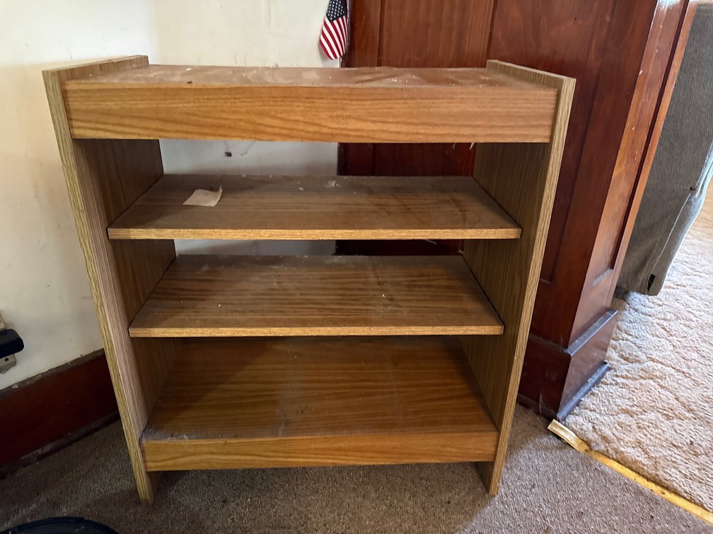 Bookshelf 30”x26”x14”
