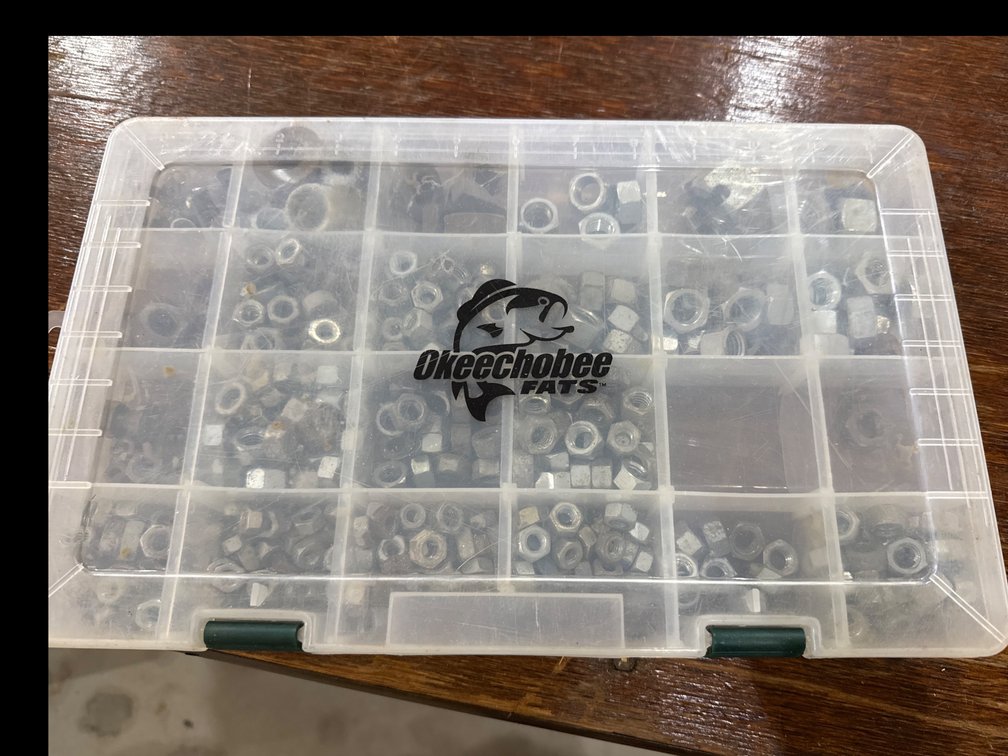 Organizer with Nuts