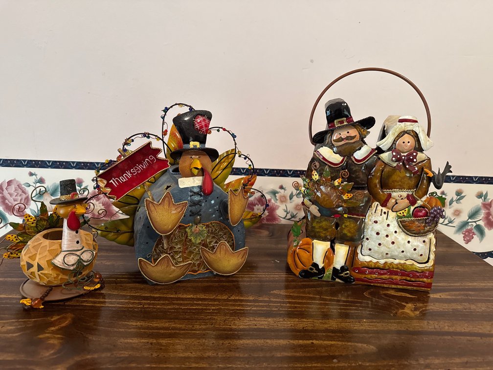 Thanksgiving Candle Holders