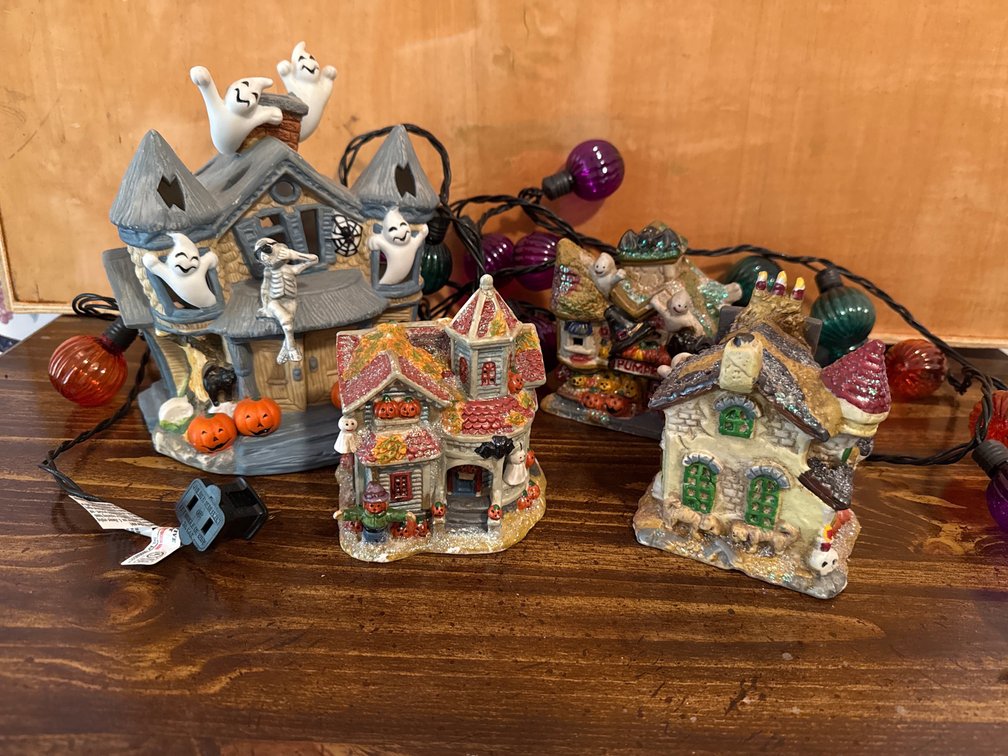 Halloween Lights And Knickknacks