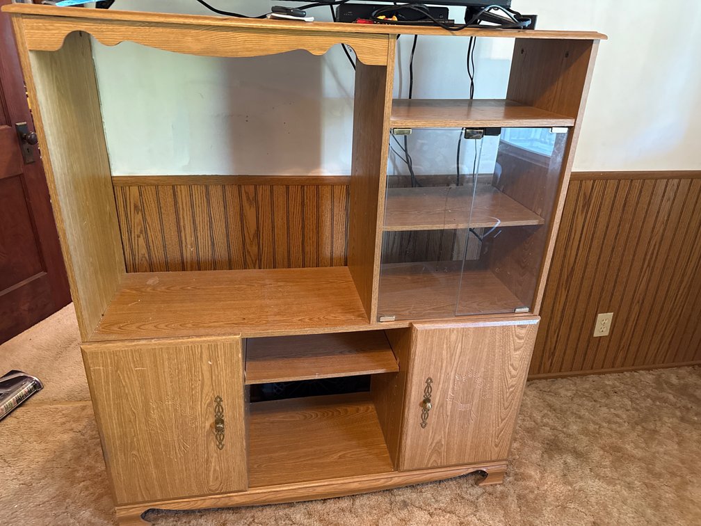 Entertainment Center 52”x48”x15”
