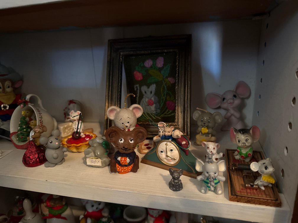 Christmas- Mouse Knickknacks