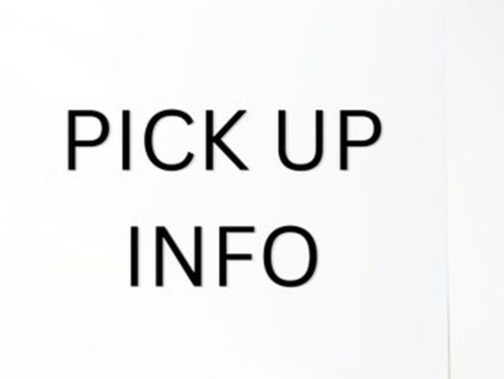 Pick Up Information