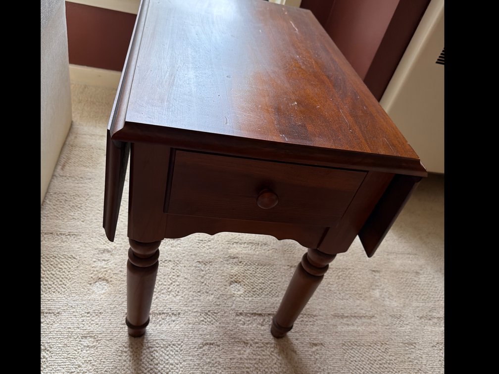 Drop Side End Table