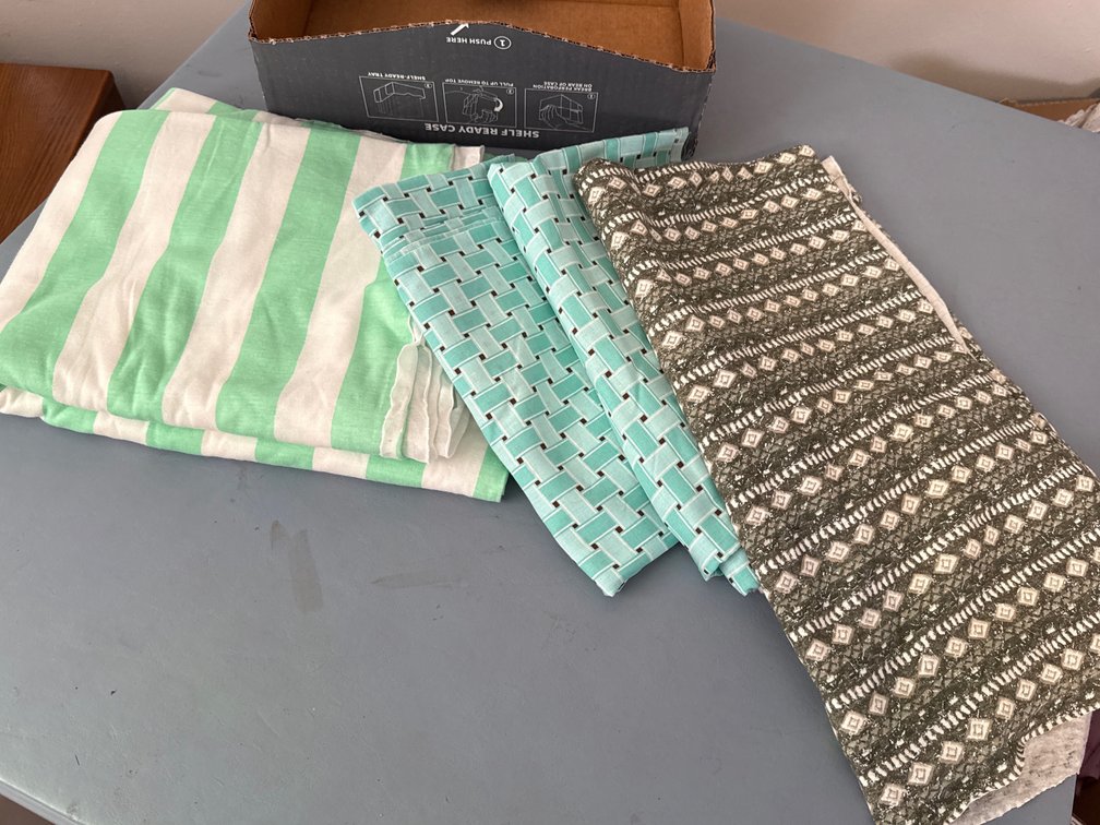 Patterns, Greens-Material