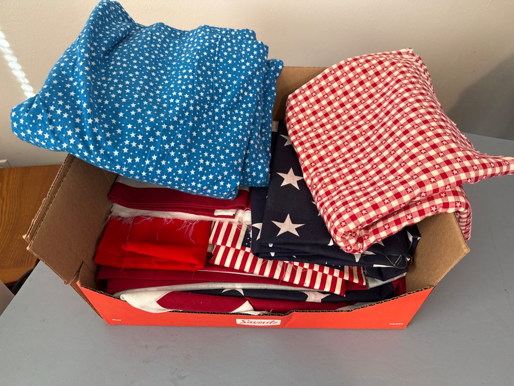 Box of Americana Material