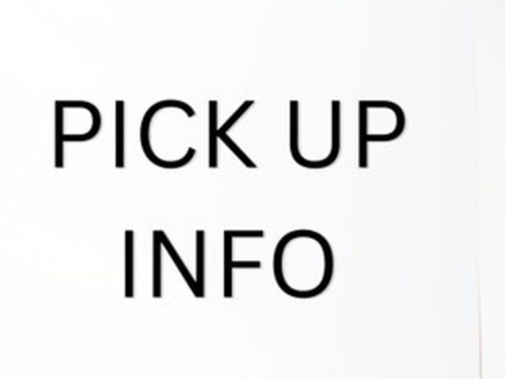 Pick Up Information
