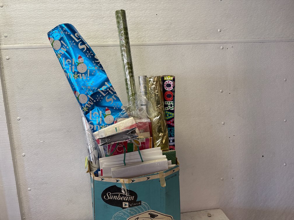 Wrapping Paper, Boxes And Gift Bags