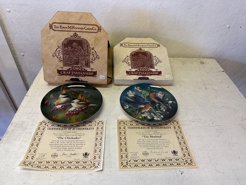 Decorative Plates by Kevin Daniel