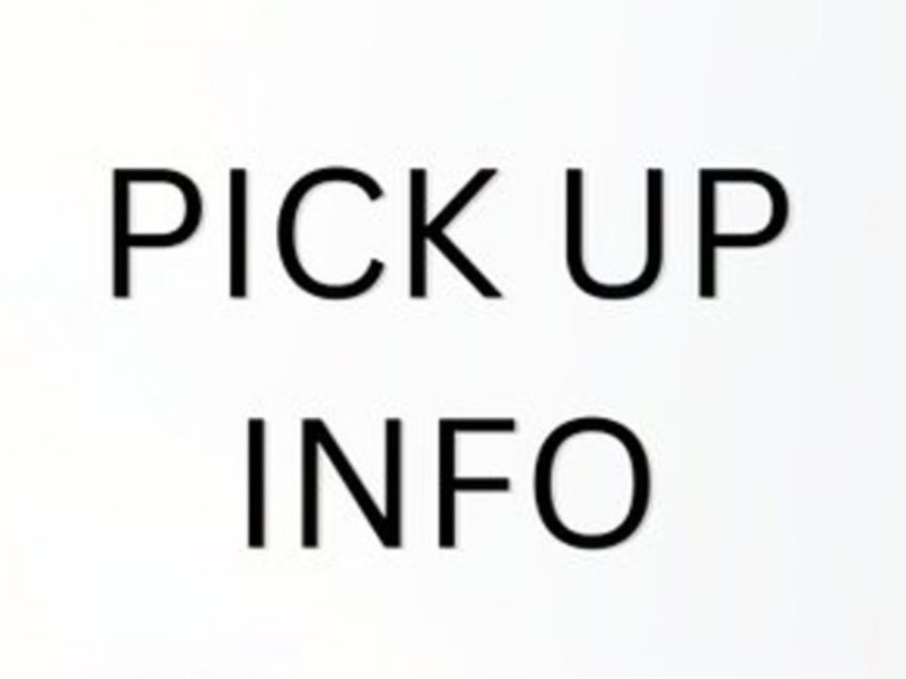 Pick Up Information