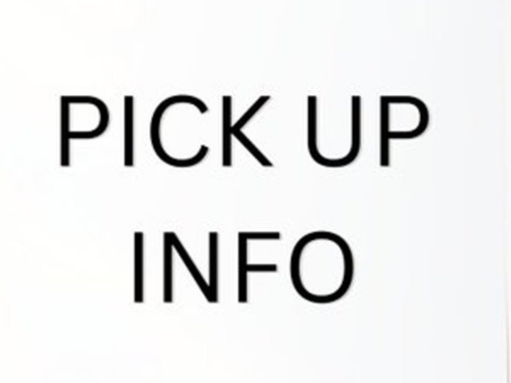 Pick Up Information