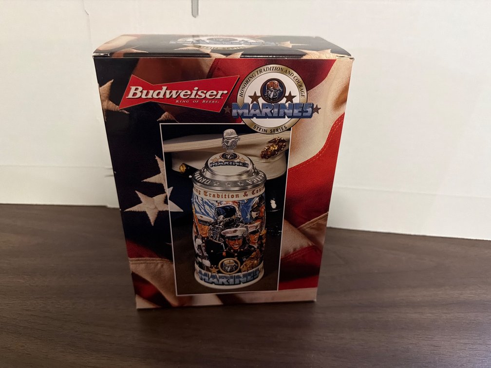 2000 Budweiser Marines Stein