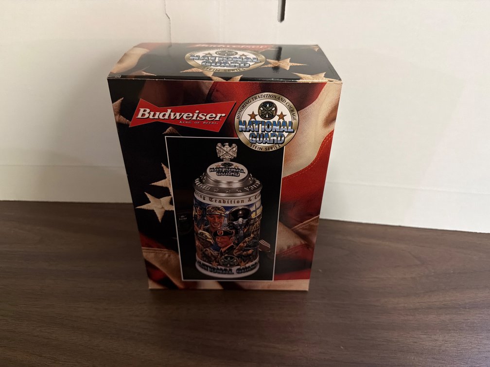 Budweiser 2001 National Guard Stein