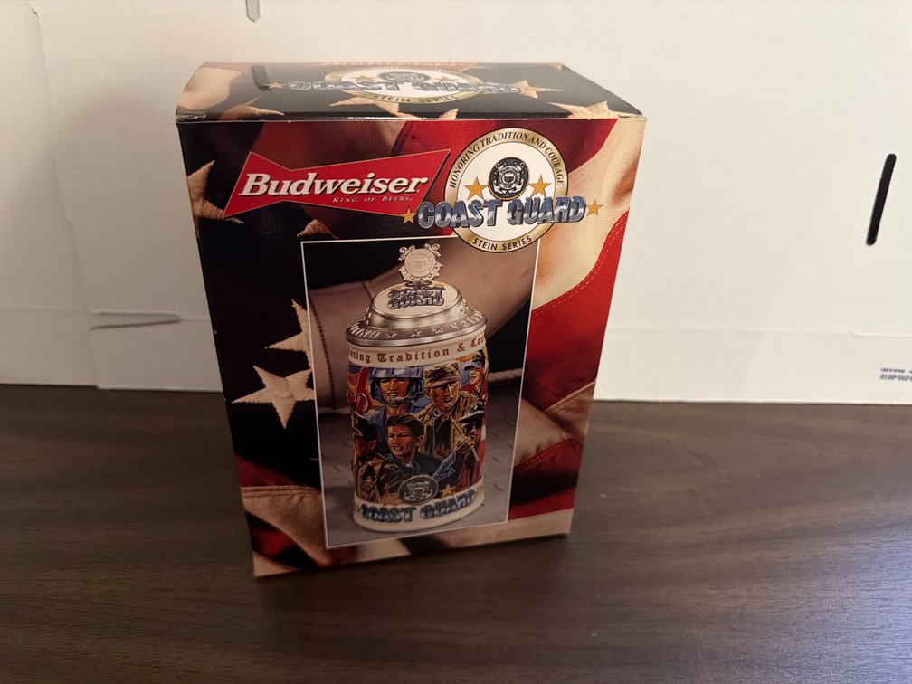 2000 Coast Guard Budweiser Stein