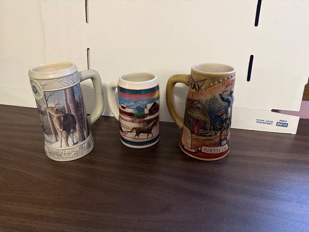 Miller Beer Steins