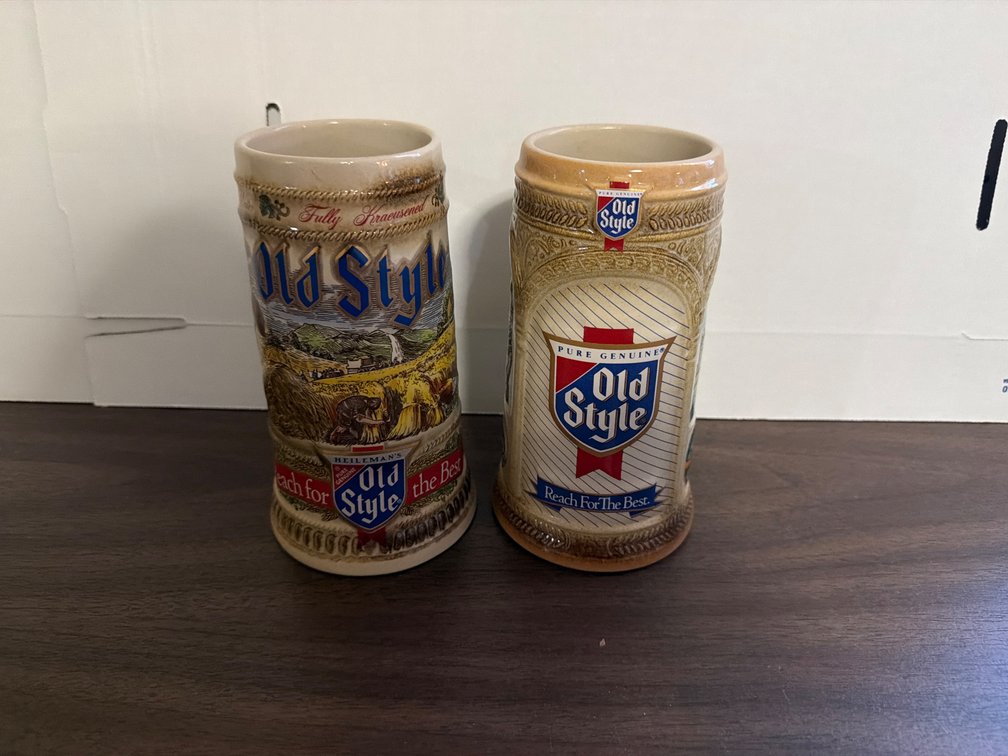 Old Style Beer Steins-2