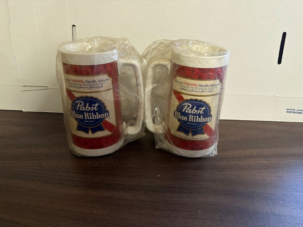 Pabst Thermo Serv-2 Mugs