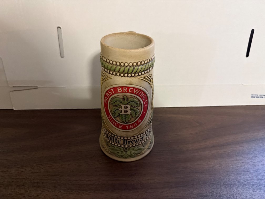 Pabst Beer Stein