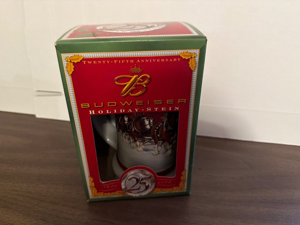 25th Anniversary Holiday Stein
