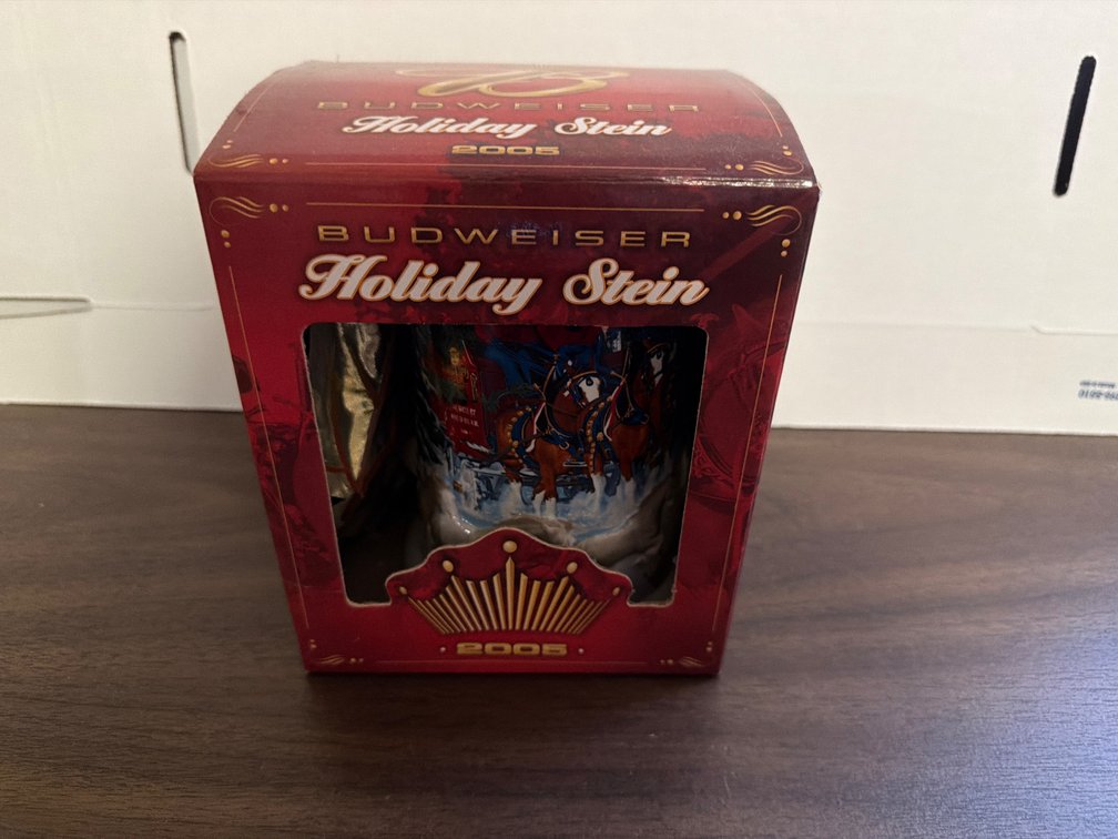 2005 Budweiser Holiday Stein