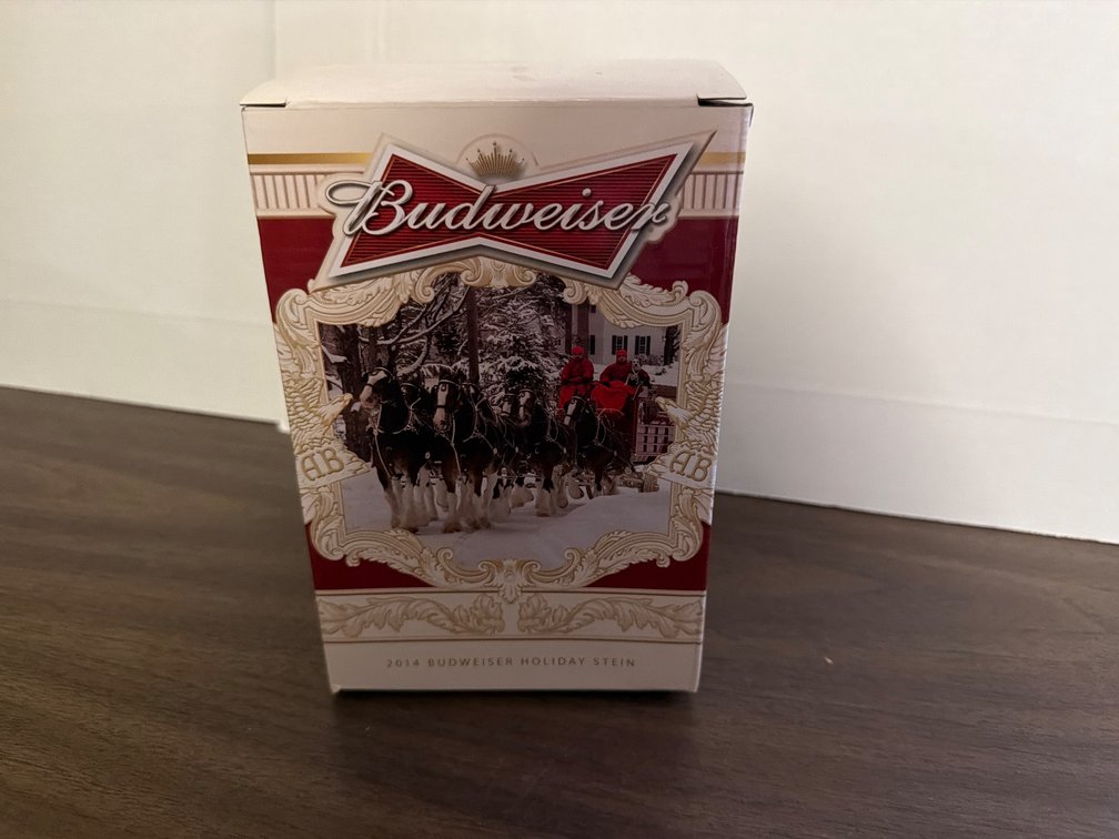 2014 Budweiser Holiday Stein