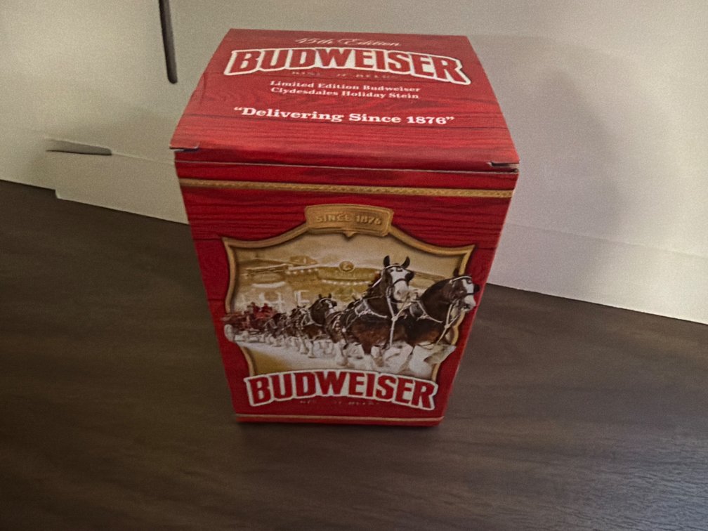 45th Anniversary Clydesdale Holiday Stein