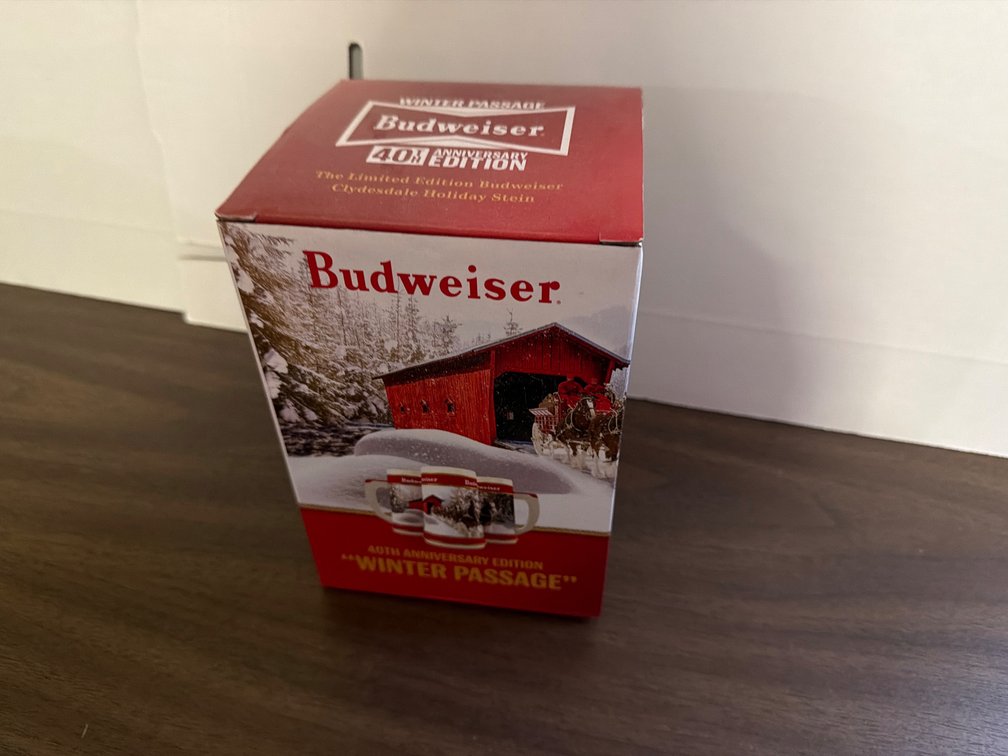 40th Anniversary Holiday Stein