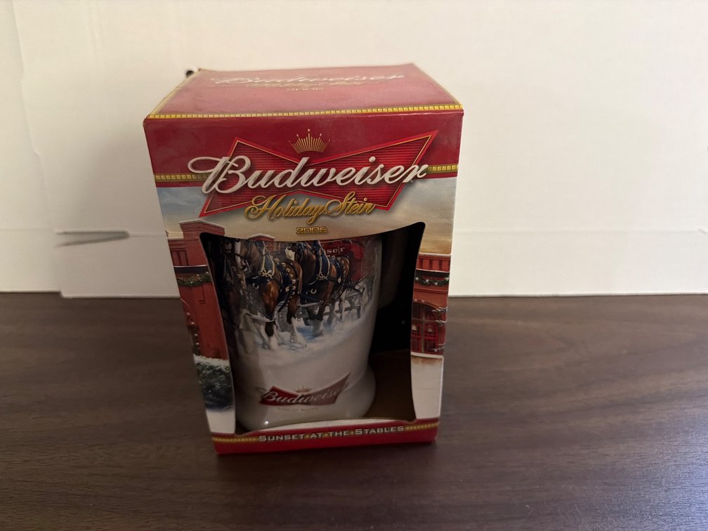 2006 Budweiser Holiday Stein