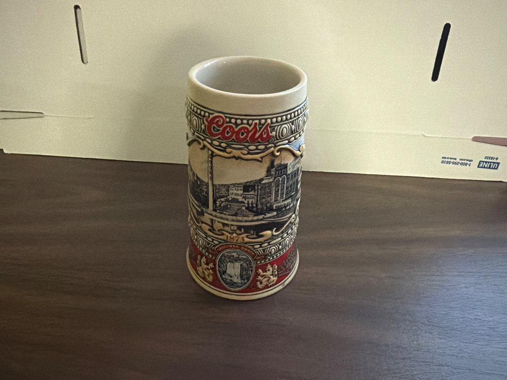 Coors Beer Stein