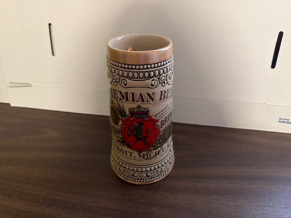 Strohs Beer Stein