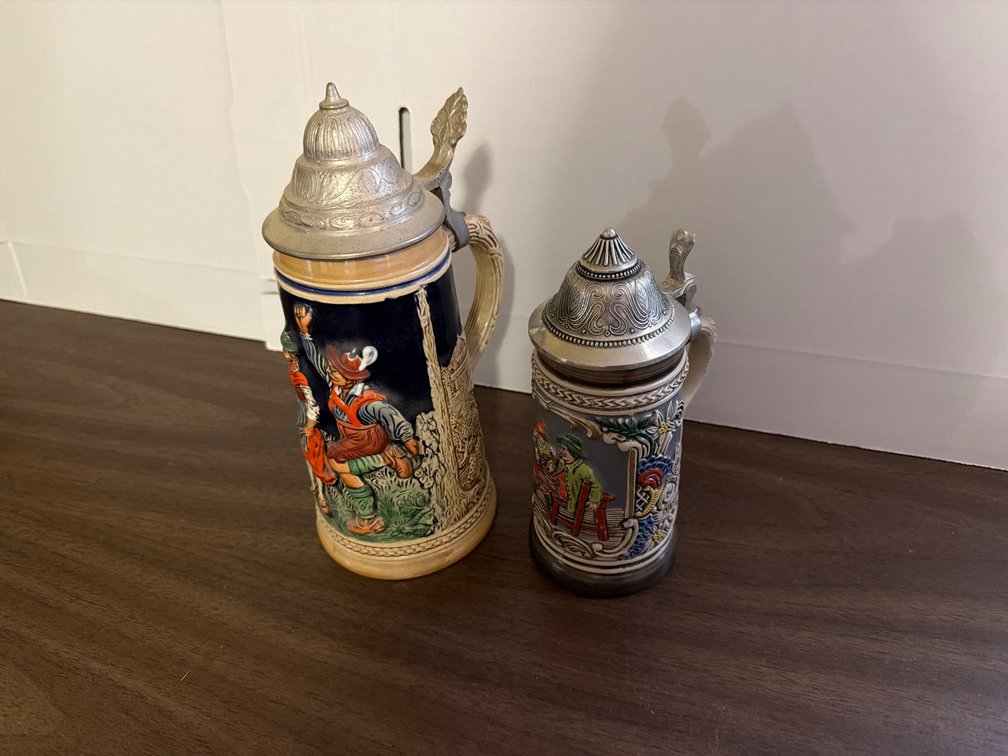 2 German Steins