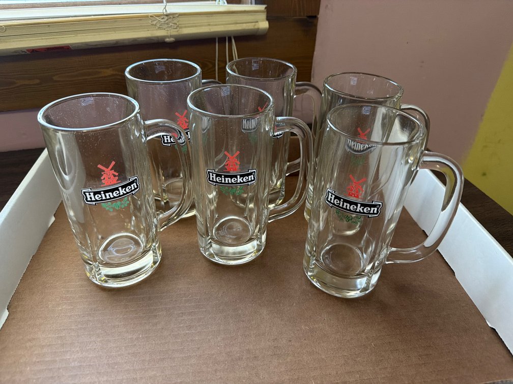 Heineken Beer Mugs-6