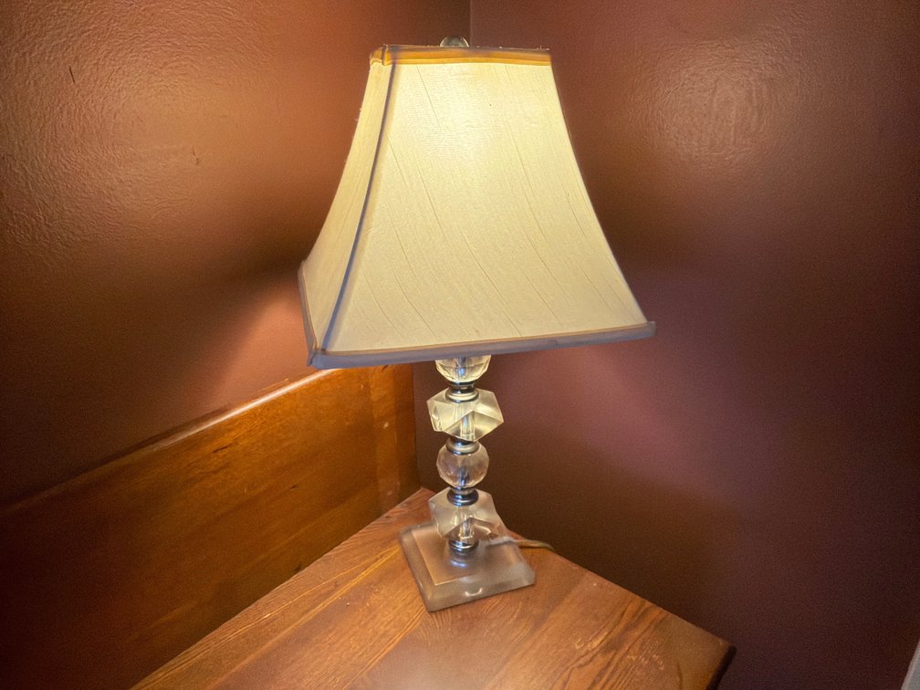 Glass Table Lamp