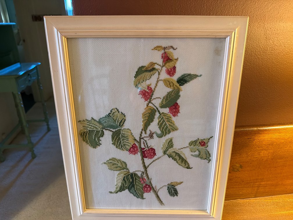 Framed Cross Stirch-19” X 15”