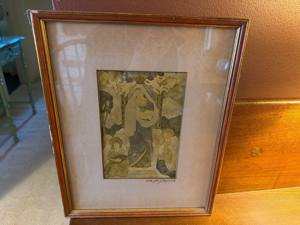 Painting Titled Ave Maria by Wellington J Reynolds