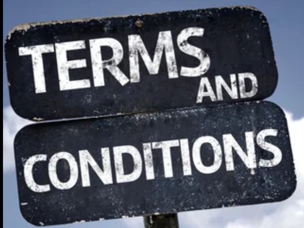 Terms and Conditions