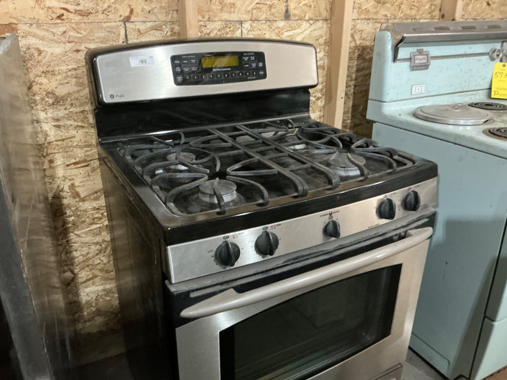 GE Profile Dual Fan Convection Oven Stove/Range with Warming Drawer - Model: J2B915SEH2SS, Electric Oven, Gas or LP Range